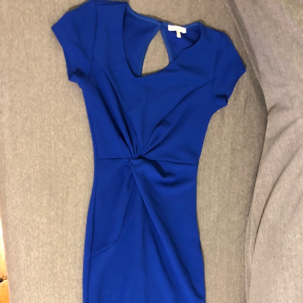 Blue dress